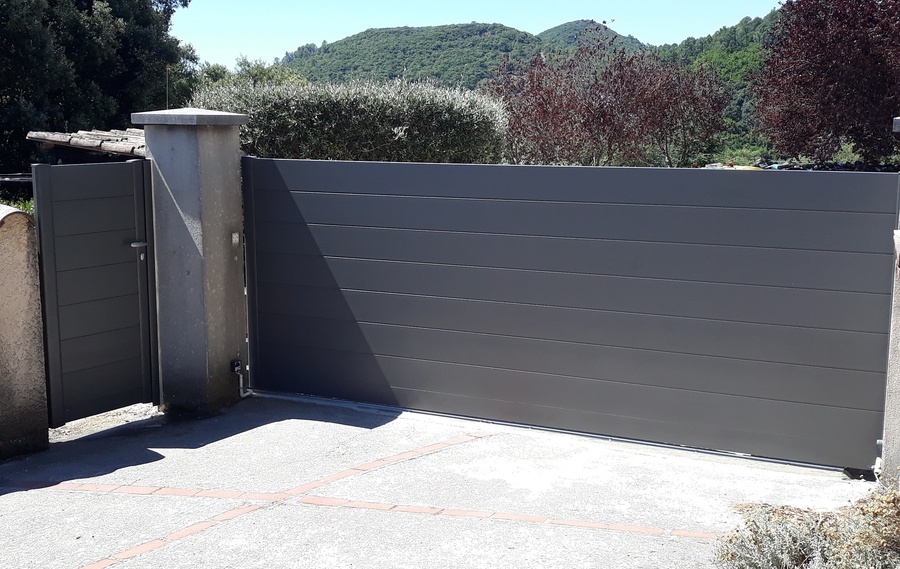 Nos modèles de portails ALU à Aubenas